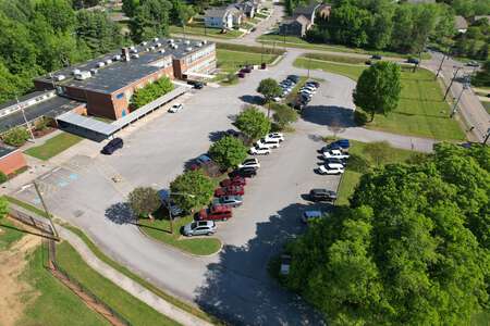 Pleasant Ridge Elementary School Parking Lot in Knoxville