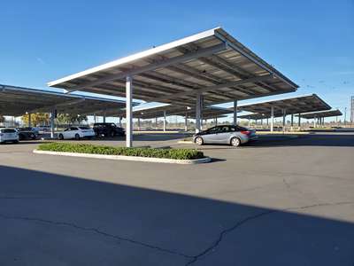 Arroyo Valley High School Parking Lot 1 in San Bernardino