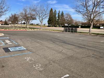 Herndon-Barstow Elementary School Parking Lot in Fresno 3