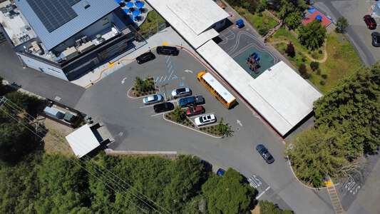 Sleepy Hollow Elementary School Parking Lot in Orinda