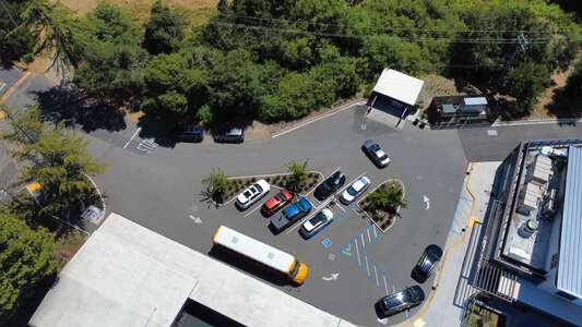 Sleepy Hollow Elementary School Parking Lot in Orinda