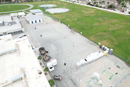 Harden Middle School Outdoor Basketball Courts in Salinas
