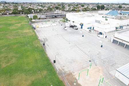 Harden Middle School Outdoor Basketball Courts in Salinas