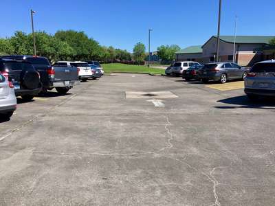 Brazos Bend Elementary School Parking Lot 1 in Sugar Land