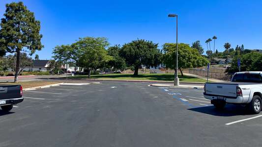 Avocado Elementary School Parking Lot - Front in La Mesa