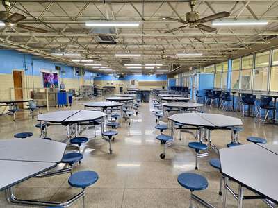 Broadmoor Senior High School Cafeteria in Baton Rouge
