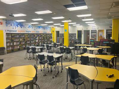 Redland Middle School Library in Homestead 4