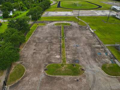Jones Futures Academy Parking Lot - Side in Houston 2