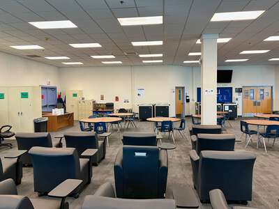 Desert Pines High School Library in Las Vegas