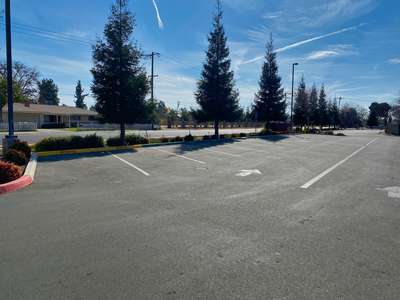 McKinley Elementary School Parking Lot in Fresno