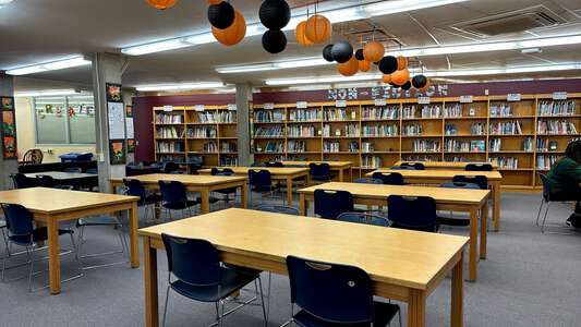 Coleman Environmental Magnet Middle School Library in Wichita 3