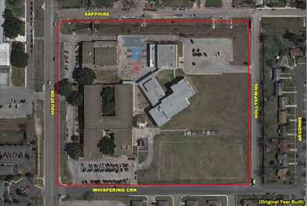 Notice of Construction Activity NOCA - Davis Middle School in San Antonio