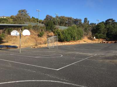 Arundel Elementary School Outdoor Basketball Courts in San Carlos