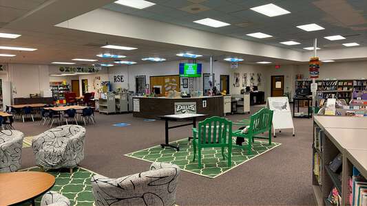 Rock Springs Elementary School Library in Lawrenceville 4