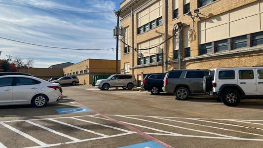 De Zavala Elementary School Parking Lot in Fort Worth