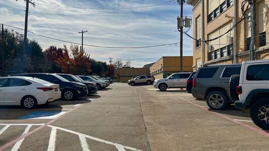 De Zavala Elementary School Parking Lot in Fort Worth