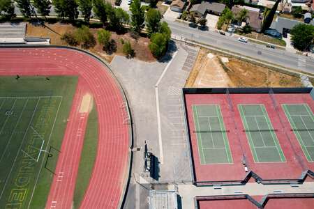 Parking Lot - Tennis Courts