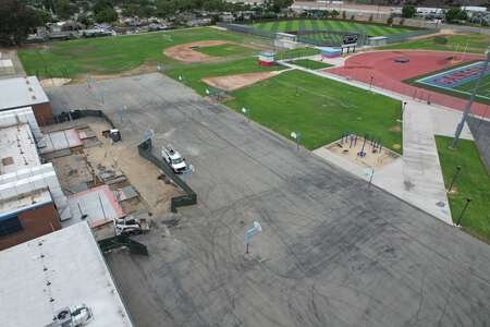 Ganesha High School Blacktop / Basketball Courts 1 in Pomona