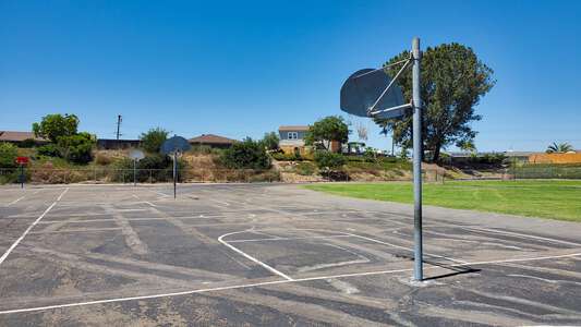 Halecrest Elementary School Outdoor Basketball Courts in Chula Vista