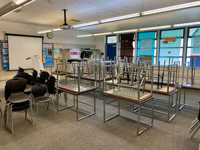 Southeast Academy High School Library in Norwalk