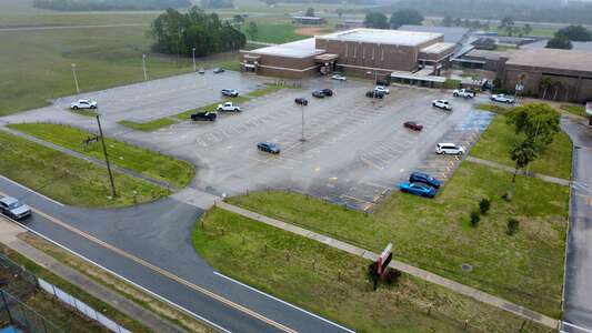 Frostproof Middle-Senior School Parking Lot in Frostproof