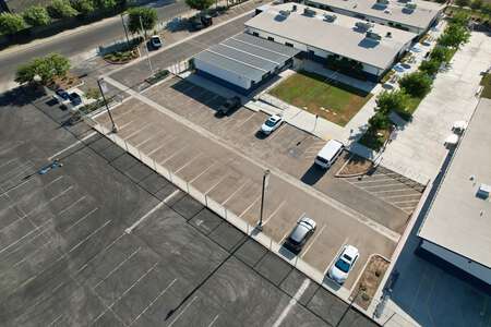 Adult Transition Program Parking Lot in Fresno