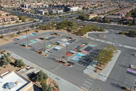 West Career and Technical Academy Parking Lot - East in Las Vegas