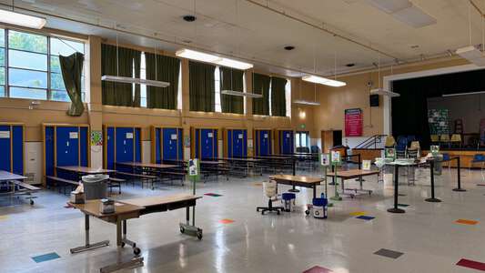 James John K-5 School Cafeteria in Portland