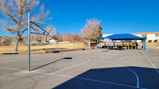 Outdoor Basketball Courts - North