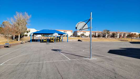 Mitchell - Andrew Elementary School Outdoor Basketball Courts - North in Boulder City