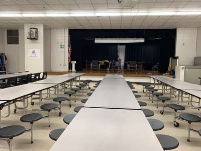 Bartow Middle School Cafeteria in Bartow