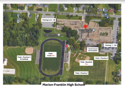 Marion-Franklin High School Tennis Courts in Columbus 3