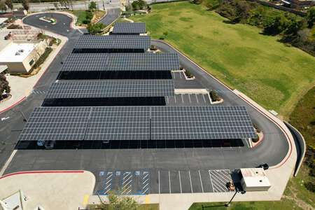 Canyon Lake Middle School Parking Lot in Lake Elsinore