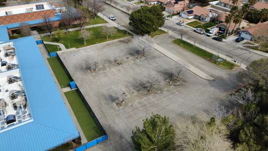 Hillview Middle School Parking Lot - Front large in Palmdale