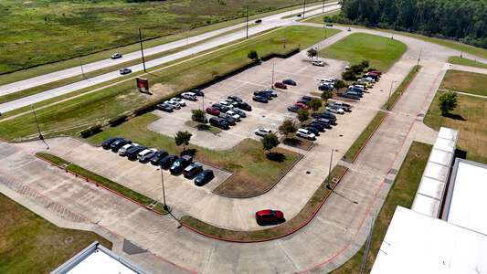 Jones Middle School Parking Lot - Baseball Field in Humble