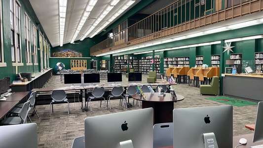Monterey High School Library in Monterey