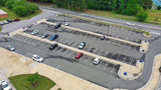 Jordan High School Parking Lot - Main in Durham
