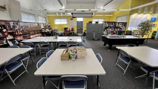 King-Chavez Academy Library in San Diego