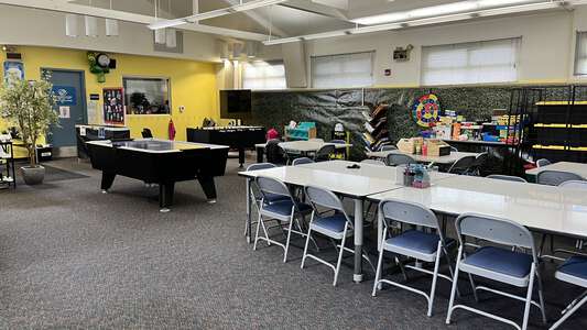 King-Chavez Academy Library in San Diego