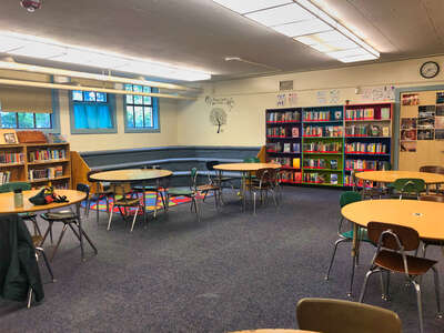 Skyline K-8 School Library in Portland