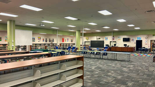 Starling Elementary School Media Center in Grayson