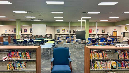 Starling Elementary School Media Center in Grayson
