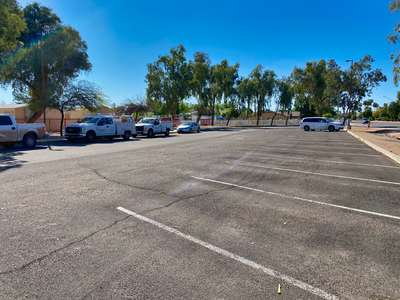 Pioneer Elementary School Parking Lot in Gilbert