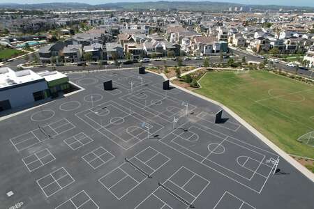 Solis Park School (K-8) Outdoor Basketball Courts in Irvine