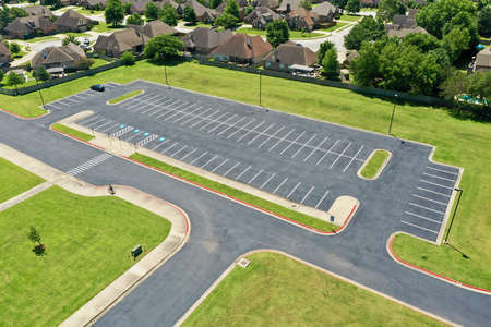 George Jr. High School Parking Lot 2 in Springdale
