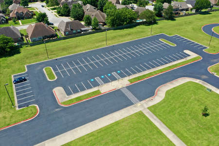 George Jr. High School Parking Lot 2 in Springdale