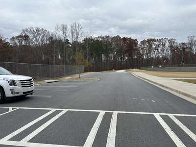 Hendricks Middle School Parking Lot 2 in Cumming