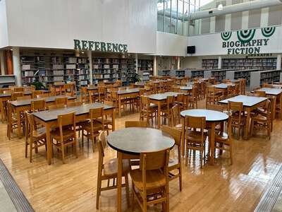 Miami Central Senior High School Library in Miami