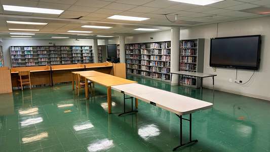 Miami Central Senior High School Library in Miami