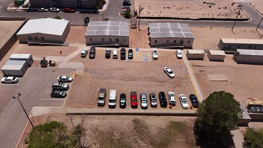 SISD Education Center Parking Lot - Back in El Paso 2
